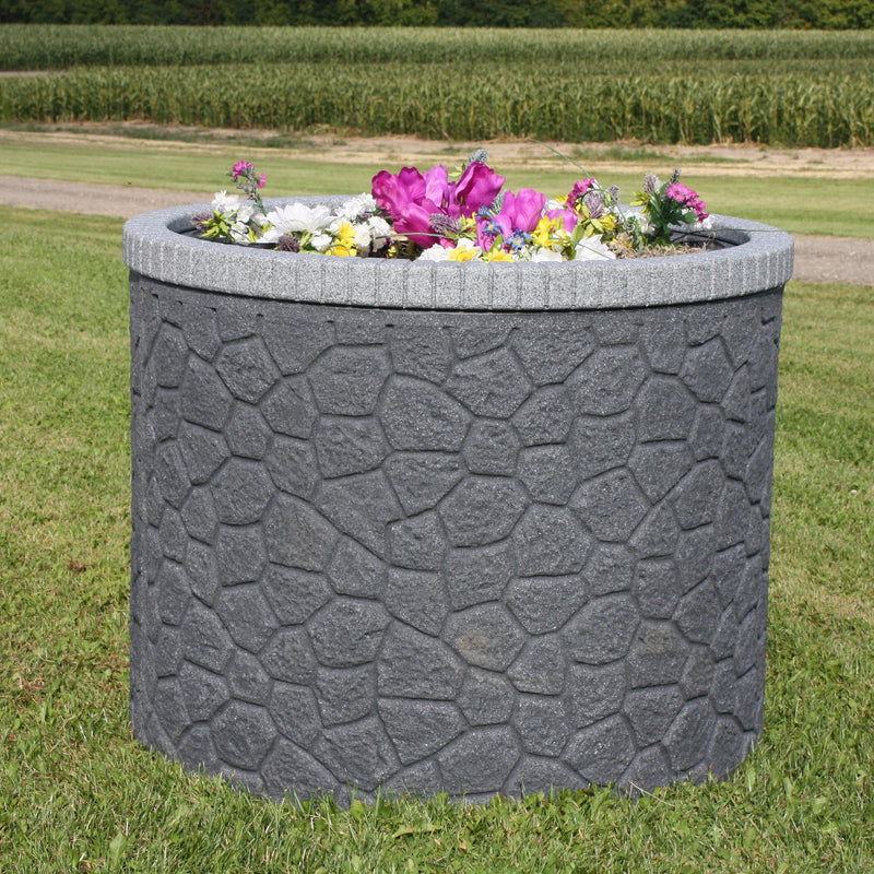 TankTop Covers Decorative 35 Basin Cover with Planter Insert – Sunnydaze  Decor