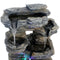 Sunnydaze Five Stream Rock Cavern Indoor Tabletop Water Fountain with LED Lights - 13"