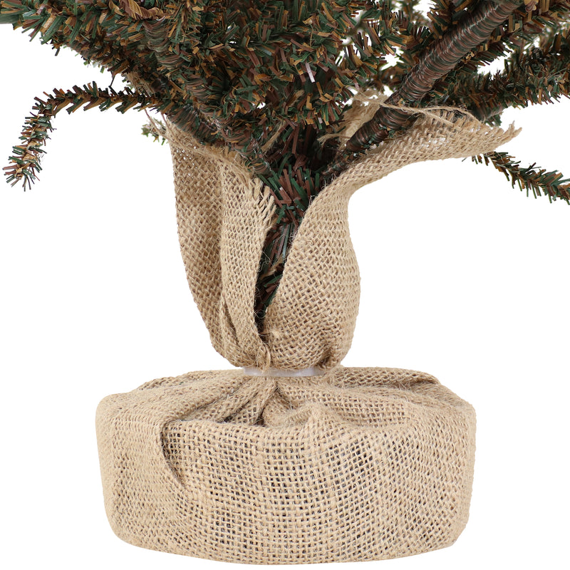 Sunnydaze Homespun Holiday Artificial Christmas Tree - 3'