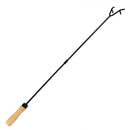 Sunnydaze Fire Pit Poker Stick with Wood Handle - 32-Inch