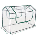 Sunnydaze Mini Greenhouse with 2 Side Doors - Clear