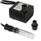 Sunnydaze Electric Water Fountain Pump with Finger Light, 12 Watt, Size Options Available
