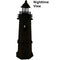 Sunnydaze Brick Solar LED Lighthouse