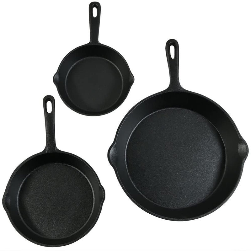 12-Inch Round Cast Iron Seasoned Skillet - China Cast Iron Skillet and Fry  Pan price